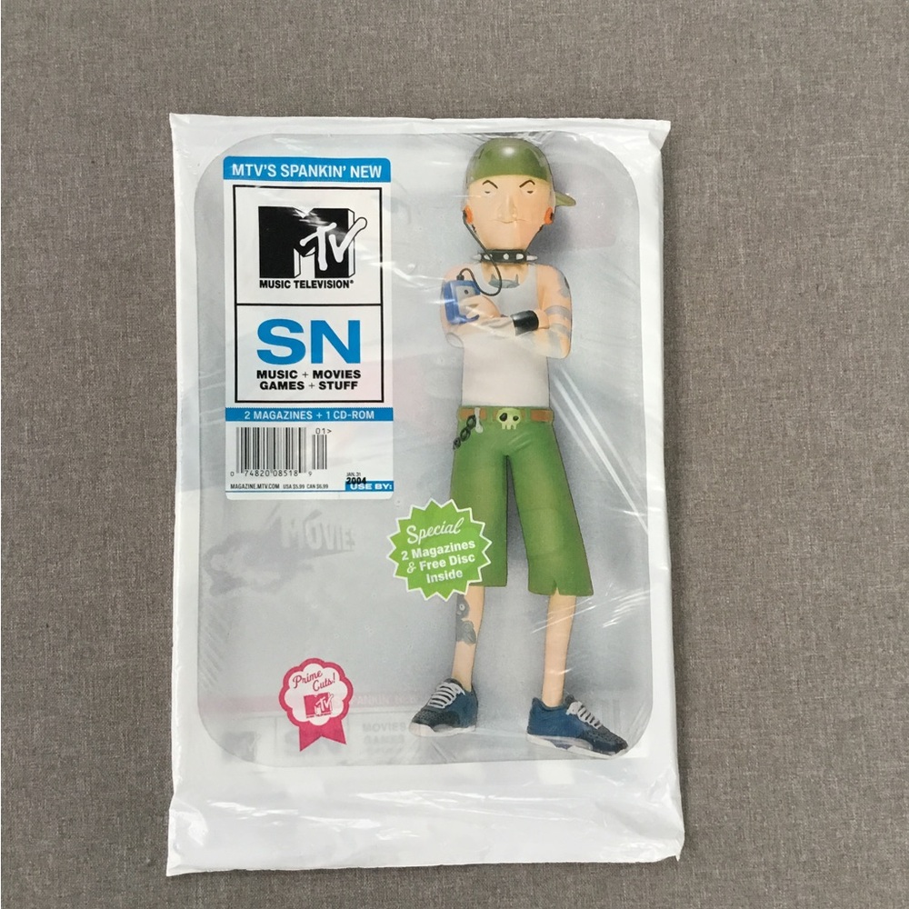 MTV SN Music television magazine unopened